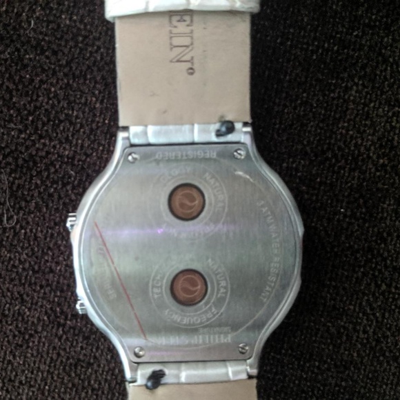 PHILIP STEIN STAINLESS STEEL WATCH WITH DIAMONDS main image 4